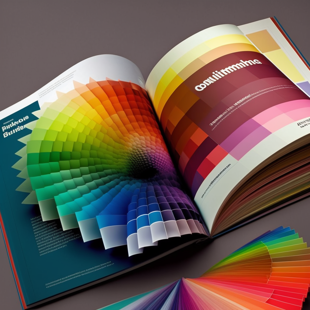 Color pallete book.