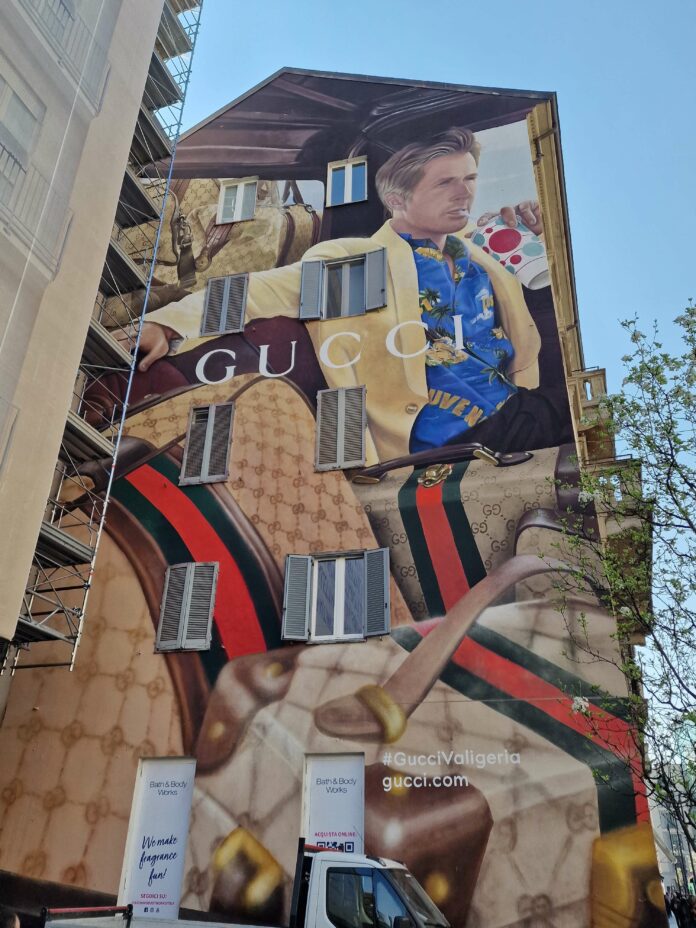 Gucci on Milano house
