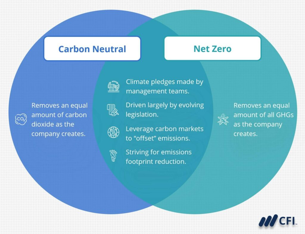 Net Zero vs. Carbon Neutral - Overview, How to Achieve