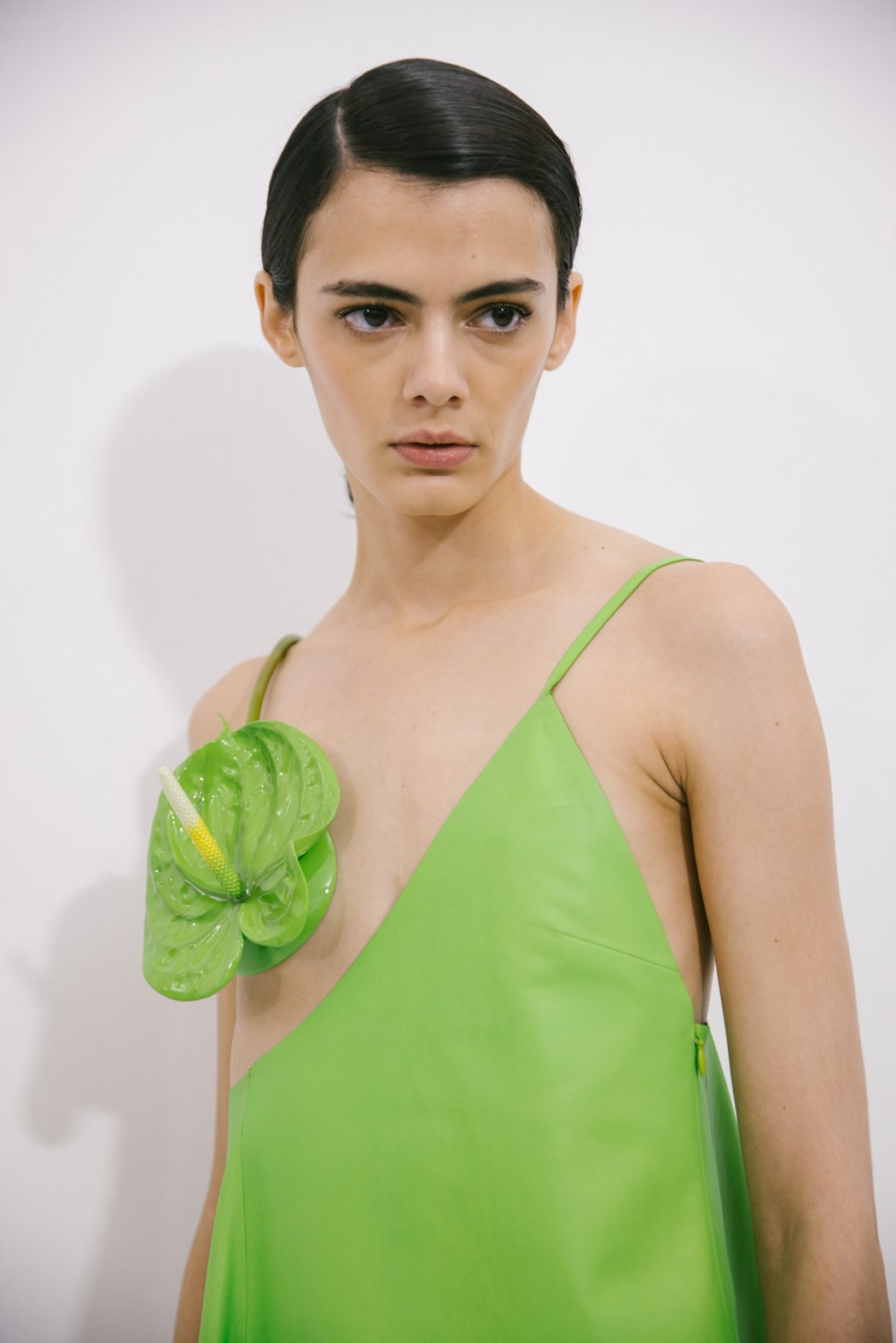 Loewe SS23 Acid Green Dress 